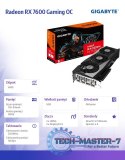 Karta graficzna Radeon RX 7600 Gaming OC 8G GDDR6 128bit 2DP/2HDMI