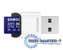 Karta pamięci microSD PRO Plus MB-MD512SB/WW 512GB + czytnik