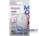 Mysz bezprzewodowa silent click AURIS MB-027 800/1200/1600 DPI biała