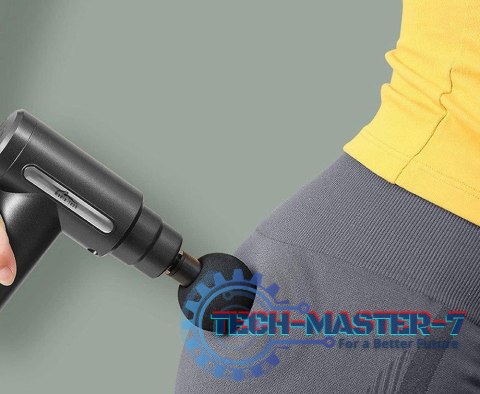 Pistolet do masażu Massage Gun MT6521 4 wymienne głowice masujące Pistolet do masażu Massage Gun MT6521 4 wymienne głowice masujące