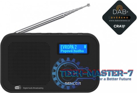 Radio przenośne cyfrowe DAB+ SRD 7200B Radio przenośne cyfrowe DAB+ SRD 7200B