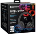 Słuchawki bezprzewodowe nauszne Freemotion B552 z mikrofonem, czarne