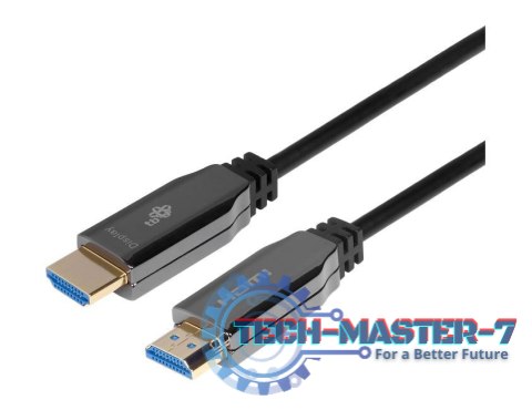 Kabel HDMI v2.0 hybrydowy optyczny światłowodowy 10m