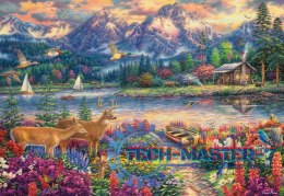 Puzzle 1500 elementów Spring mountain majesty