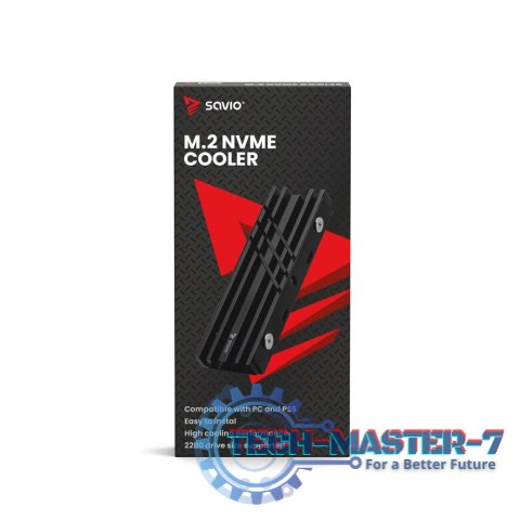 Chłodzenie do dysków M.2 NVMe 2280, AK-60 Chłodzenie do dysków M.2 NVMe 2280, AK-60