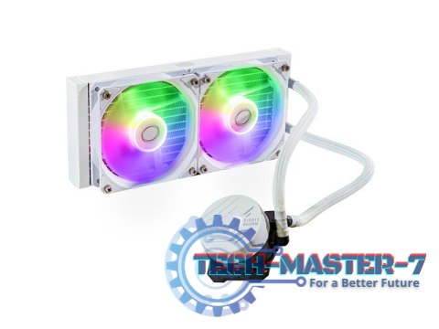 Chłodzenie wodne MasterLiquid 240L Core ARGB Białe Chłodzenie wodne MasterLiquid 240L Core ARGB Białe