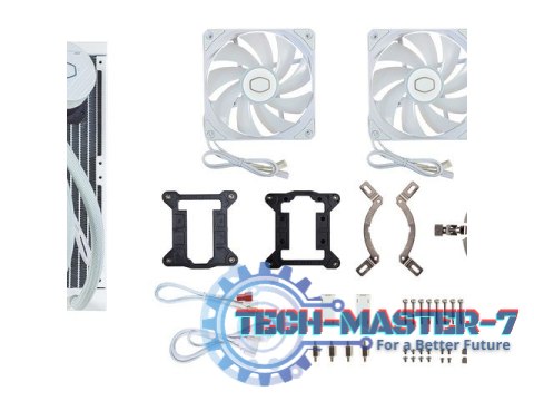 Chłodzenie wodne MasterLiquid 240L Core ARGB Białe Chłodzenie wodne MasterLiquid 240L Core ARGB Białe
