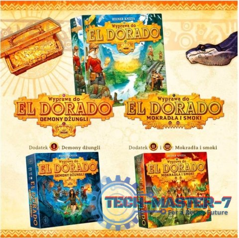 Gra Wyprawa do El Dorado Mokradła i smoki Gra Wyprawa do El Dorado Mokradła i smoki