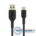Kabel BoostCharge USB-A/USB-C 2m czarny