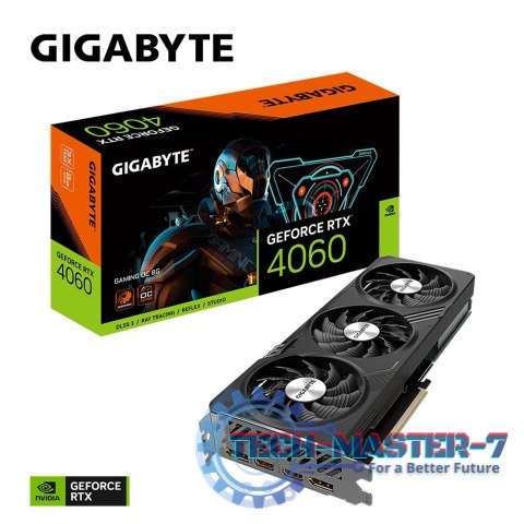 Karta graficzna GeForce RTX 4060 GAMING OC 8G GDDR6 128bit 2DP/2HDMI