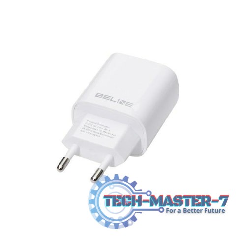 Ładowarka sieciowa 20W USB-C + USB-A biała Ładowarka sieciowa 20W USB-C + USB-A biała