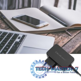 Ładowarka sieciowa 65W | 5-20V | 3-3.25A | USB typ C | PD | Czarna