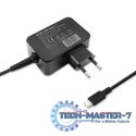 Ładowarka sieciowa 65W | 5-20V | 3-3.25A | USB typ C | PD | Czarna