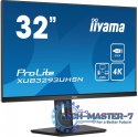 Monitor ProLite XUB3293UHSN 31.5 cala XUB3293UHSN-B5 IPS,4K,USB-C DOCK,KVM,SLIM,2x3W,RJ45