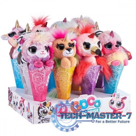 Pluszak w rożku Fantasy karton 24 sztuki Pluszak w rożku Fantasy karton 24 sztuki