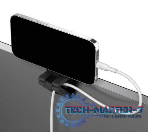 Uchwyt magnetyczny iPhone do monitora czarny Uchwyt magnetyczny iPhone do monitora czarny