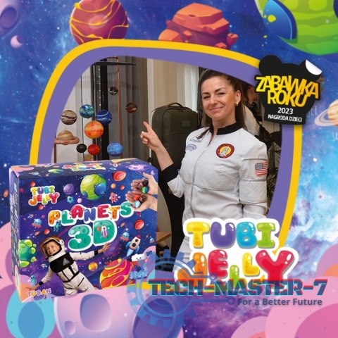 Zestaw Tubi Jelly Planety Zestaw Tubi Jelly Planety
