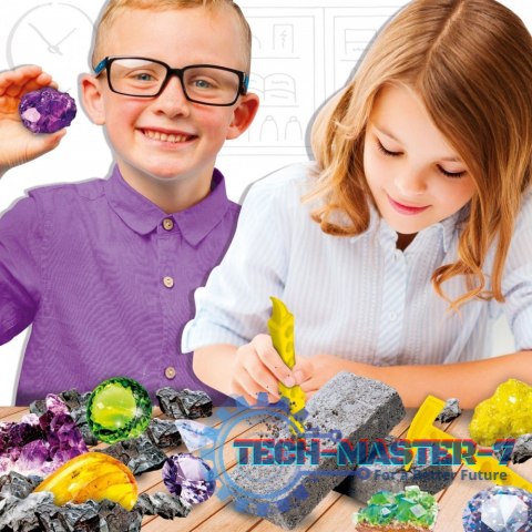 Zestaw naukowy Im a Genius Poznaj minerały z całego świata Zestaw naukowy Im a Genius Poznaj minerały z całego świata