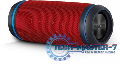Głośnik Bluetooth SSS 6400 Sirius 30W, TWS, NFC, IPX6 Czerwony Głośnik Bluetooth SSS 6400 Sirius 30W, TWS, NFC, IPX6 Czerwony