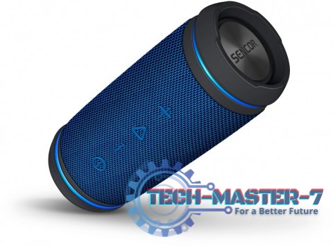 Głośnik Bluetooth SSS 6400 Sirius 30W, TWS, NFC, IPX6 Niebieski Głośnik Bluetooth SSS 6400 Sirius 30W, TWS, NFC, IPX6 Niebieski