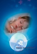 Infantino Projektor 2w1 niebieski