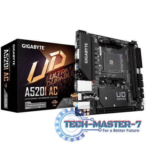 Płyta główna A520I AC AM4 2DDR4 DP/2HDMI mITX