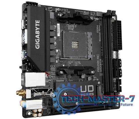 Płyta główna A520I AC AM4 2DDR4 DP/2HDMI mITX Płyta główna A520I AC AM4 2DDR4 DP/2HDMI mITX