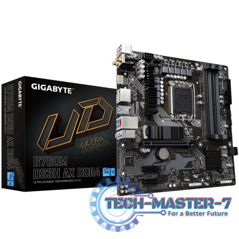 Płyta główna B760M DS3H AX DDR4 s1700 4DDR4 HDMI mATX