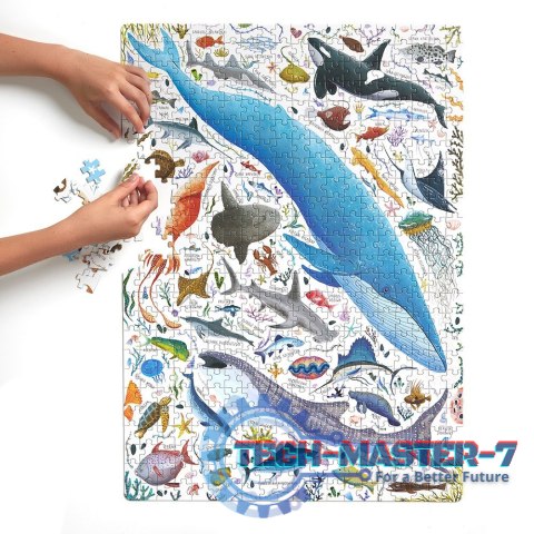 Puzzle Puzzlove Ryby i zwierzęta wodne 500 elementów Puzzle Puzzlove Ryby i zwierzęta wodne 500 elementów