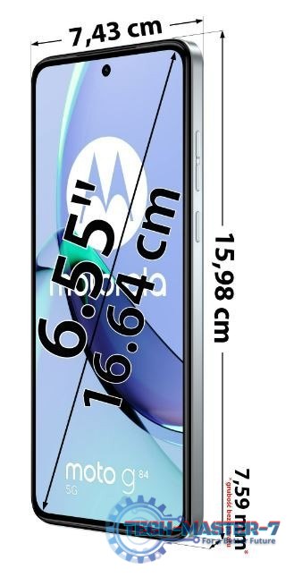 Smartfon moto g84 12/256 GB Błękitny Smartfon moto g84 12/256 GB Błękitny