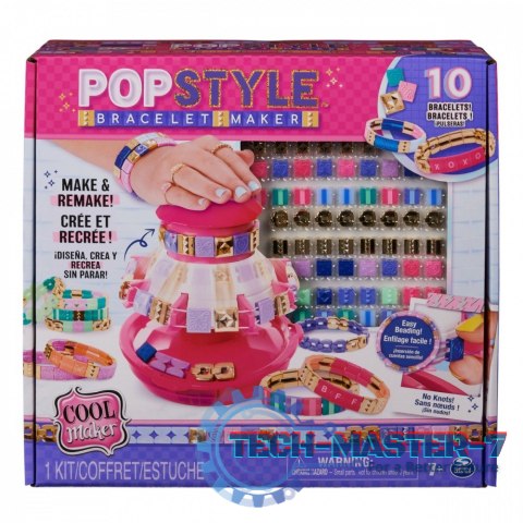Zestaw do tworzenia bransoletek Cool Maker - Pop Style Zestaw do tworzenia bransoletek Cool Maker - Pop Style