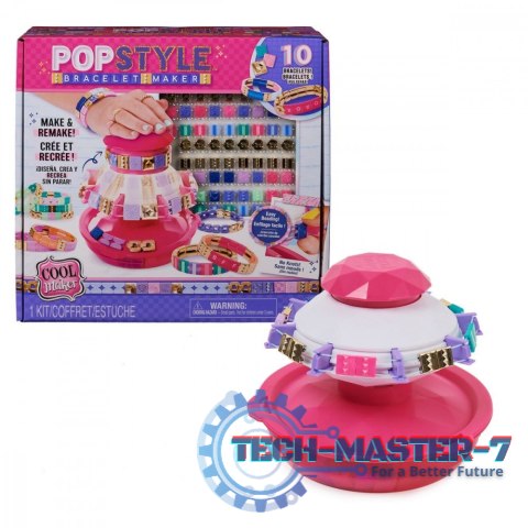 Zestaw do tworzenia bransoletek Cool Maker - Pop Style Zestaw do tworzenia bransoletek Cool Maker - Pop Style