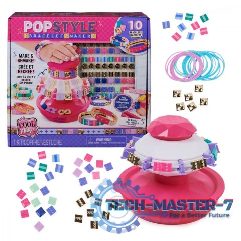 Zestaw do tworzenia bransoletek Cool Maker - Pop Style Zestaw do tworzenia bransoletek Cool Maker - Pop Style