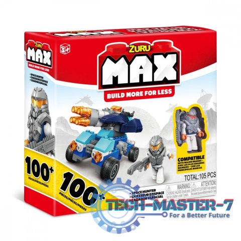 Zestaw klocków 100+ elementów mix Zestaw klocków 100+ elementów mix