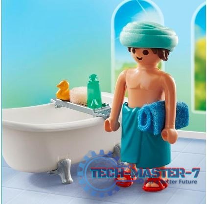Zestaw z figurką Special Plus 71167 Mężczyzna w wannie Zestaw z figurką Special Plus 71167 Mężczyzna w wannie