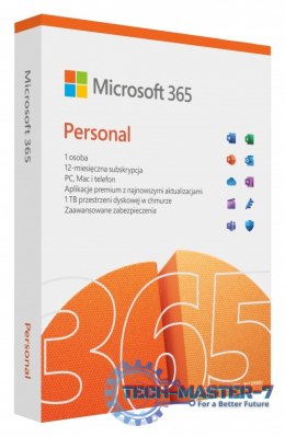 365 Personal PL P10 1Y 1User/5Devices Win/Mac Medialess Box QQ2-01752