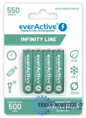 Akumulatory R03/AAA 550 mAH blister 4 szt. Infinity Line technologia ready to use