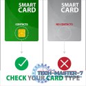 CRE-SMPA Czytnik kart identyfikacyjnych PocketReader USB-A