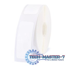 Etykiety termiczne 12x40 mm, 160 szt. Białe