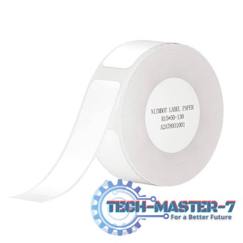 Etykiety termiczne 15x50 mm, 130 szt. Białe Etykiety termiczne 15x50 mm, 130 szt. Białe