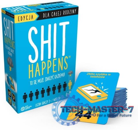Gra imprezowa Shit Happens Rodzinna Edycja Gra imprezowa Shit Happens Rodzinna Edycja