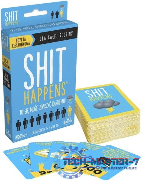 Gra karciana Shit Happens Edycja Rodzinna Gra karciana Shit Happens Edycja Rodzinna