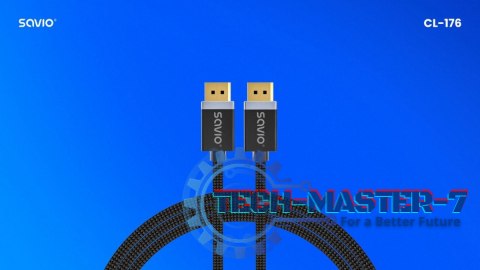Kabel DP v1.4 (M), 8K/60Hz, FHD, 3 m, CL-176 Kabel DP v1.4 (M), 8K/60Hz, FHD, 3 m, CL-176