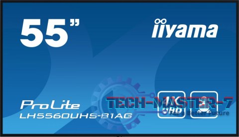 Monitor wielkoformatowy 55 cale LH5560UHS-B1AG matowy 24h/7 500(cd/m2) VA 3840 x 2160 UHD(4K) Android.11 Wifi CMS(iiSignage2)