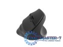 Mysz bezprzewodowa wertykalna Crake 2 2400 DPI Bluetooth 5.2 + 2.4GHz Czarna