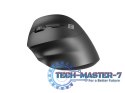 Mysz bezprzewodowa wertykalna Crake 2 2400 DPI Bluetooth 5.2 + 2.4GHz dla leworęcznych Czarna