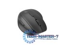 Mysz bezprzewodowa wertykalna Crake 2 2400 DPI Bluetooth 5.2 + 2.4GHz dla leworęcznych Czarna
