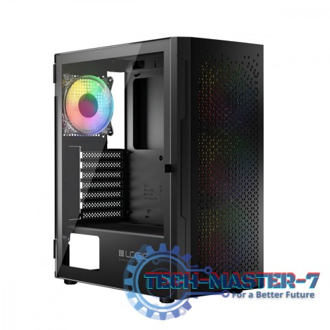 Obudowa Komputerowa LOGIC ARAMIS ARGB MIDI USB 3.0 Czarna