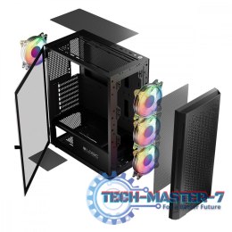 Obudowa Komputerowa LOGIC ARAMIS ARGB MIDI USB 3.0 Czarna