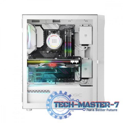 Obudowa Komputerowa Logic Portos ARGB Midi USB 3.0 Biała Obudowa Komputerowa Logic Portos ARGB Midi USB 3.0 Biała